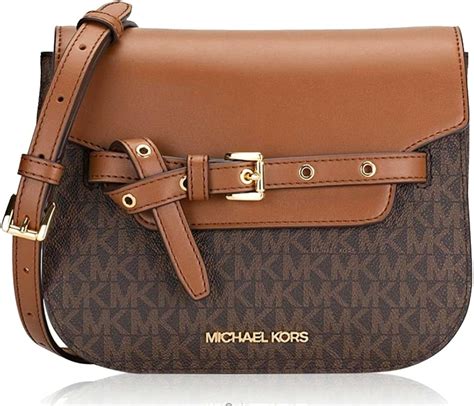 michael kors emilia backpack|michael kors saddle crossbody bag.